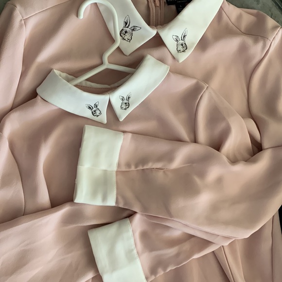 “2” VICTORIA BECKHAM Clever Bunny Rabbit Collar Dresses.- Easter Bundle - Picture 9 of 16